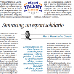 Simracing, un esport solidario